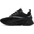 Dior B22 Black Reflective sneakers on feet Dubai
