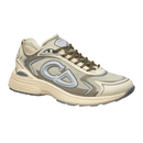 Dior B30 Countdown Tech Sneaker "Beige and Brown" upper detail