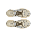 Dior B30 Countdown Tech Sneaker "Beige and Brown" on feet Dubai
