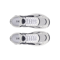 Dior B30 Countdown Tech Sneaker "White and Gray" on feet Dubai