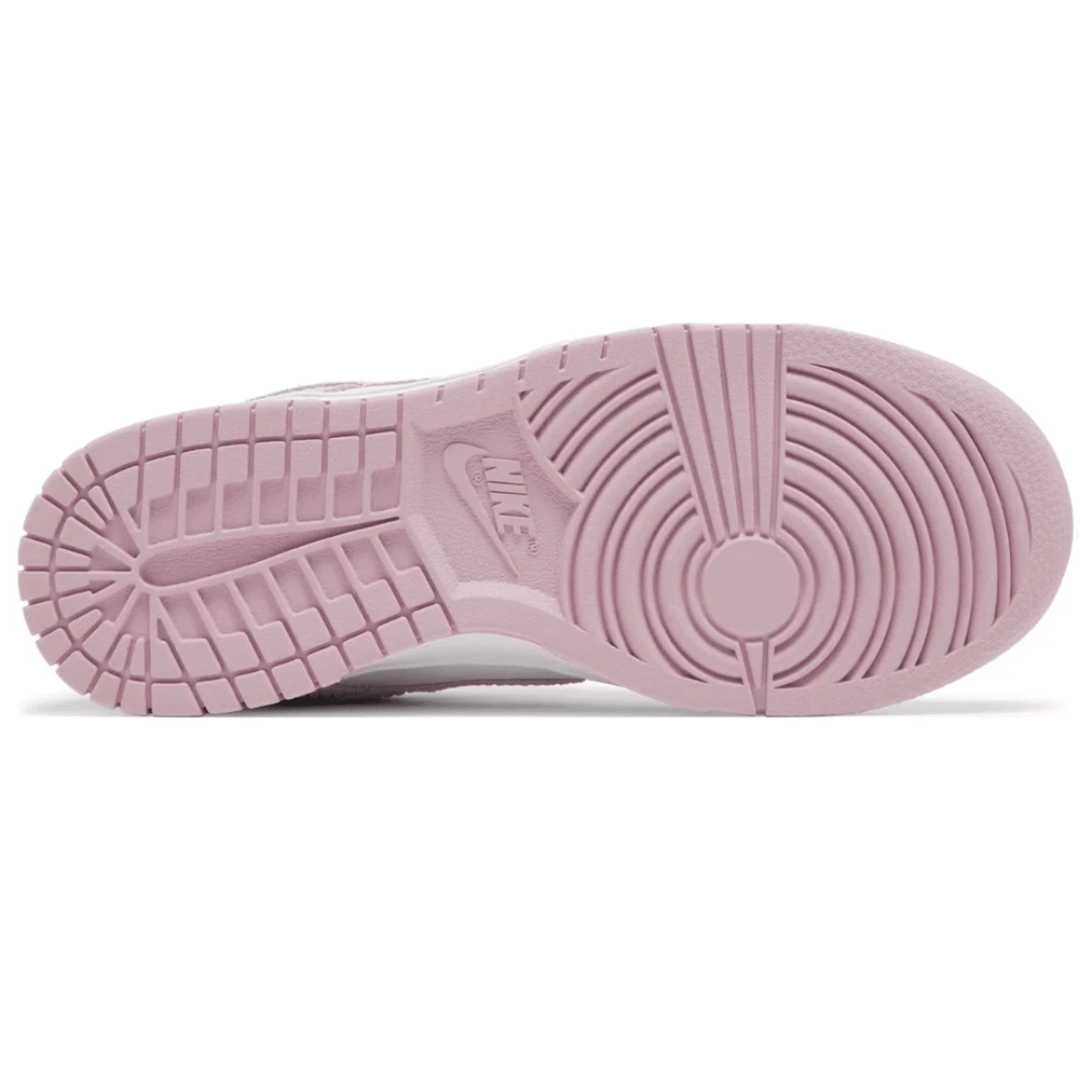 Nike Dunk Low Pink Corduroy sneakers heel view