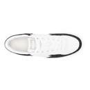 Givenchy G Move Sneakers White Black heel view