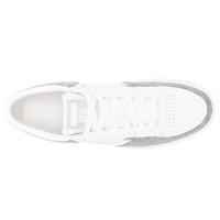 Givenchy G Move Sneakers White Grey heel view