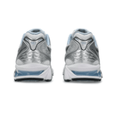 JJJJound x ASICS Gel-Kayano 14 White Black sneakers heel view
