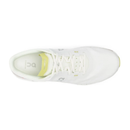 Cloudflow 4 White Sand Beige Lime Green heel view