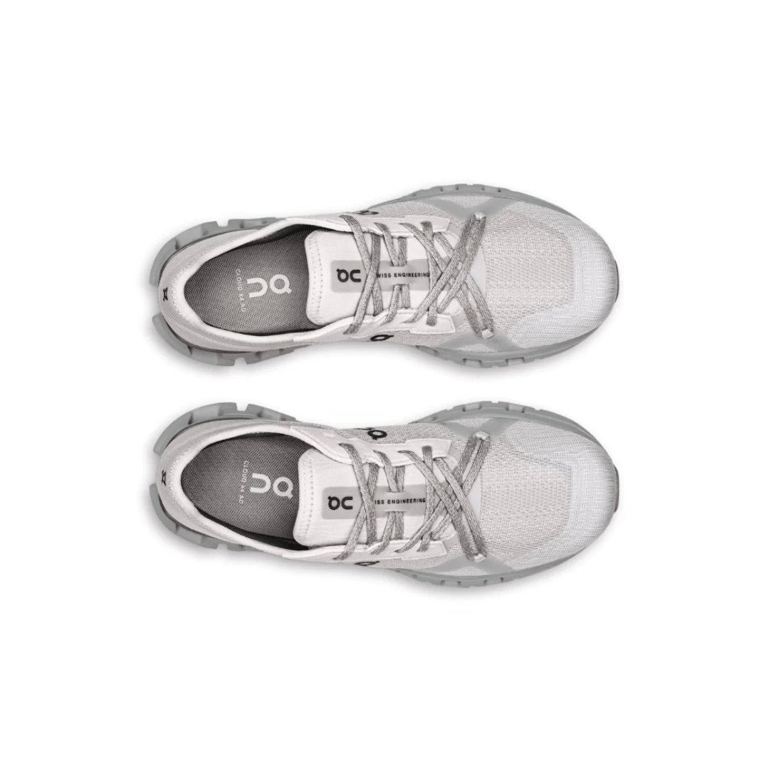 On Cloud X 4 AD Wolf Alloy heel view