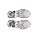 On Cloud X 4 AD Wolf Alloy heel view