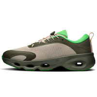 Loewe x On Running Cloudsolo Khaki Green Sand heel view
