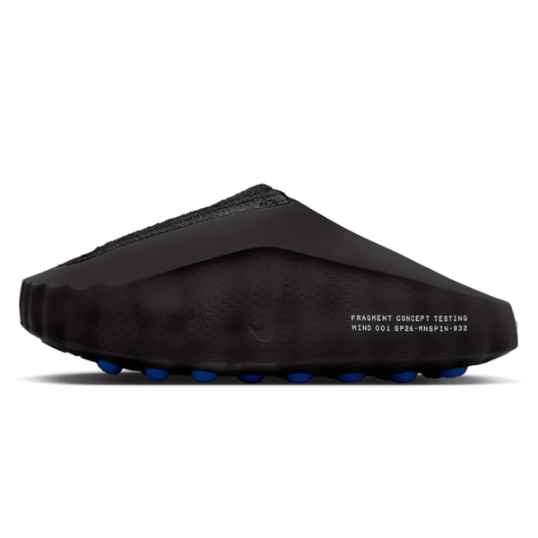 Fragment Design x Nike Mind 001 Black on feet UAE