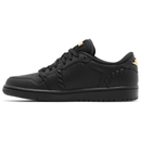 Nike Air Jordan 1 Low Method of Make Black sneakers on feet Dubai