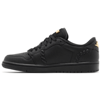 Nike Air Jordan 1 Low Method of Make Black sneakers on feet Dubai