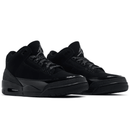 Nike Air Jordan 3 Retro Black Cat 2025 sneakers heel view