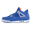 Nike Air Jordan 4 Retro Florida Gators PE sneakers on feet