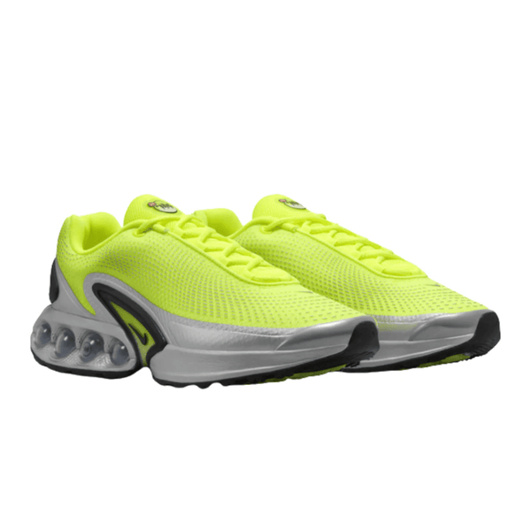 Nike Air Max DN Volt sneakers on feet Dubai