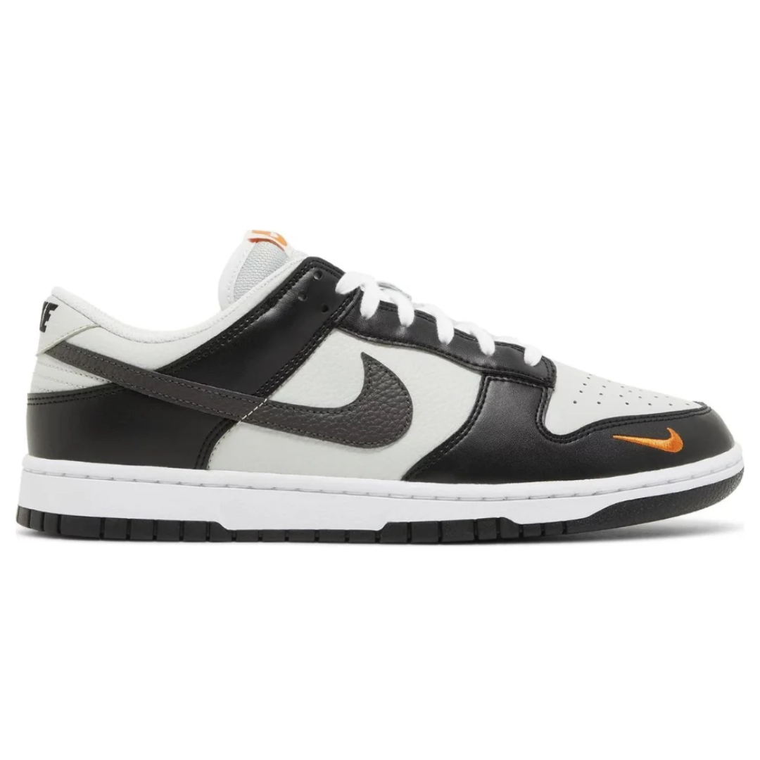 Nike Dunk Low 'Mini Swoosh - Black Total Orange'