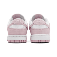 Nike Dunk Low Pink Corduroy sneakers fabric detail