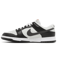 Nike Dunk Low Mini Swoosh Black Total Orange on feet Dubai