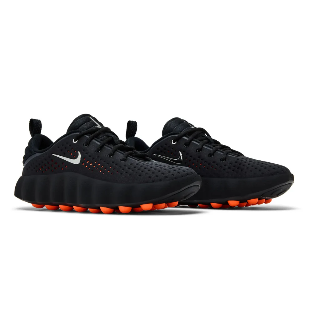 Nike Mind 002 'Black Hyper Crimson' upper detail