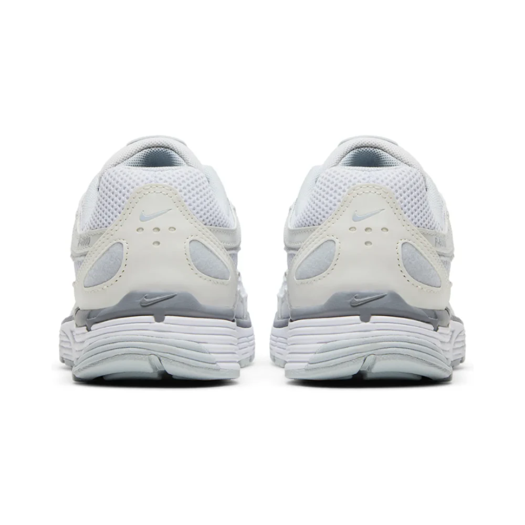 Nike P-6000 'Metallic Summit White' heel view