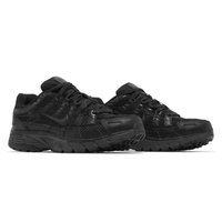 Nike P-6000 Premium Triple Black close-up detail