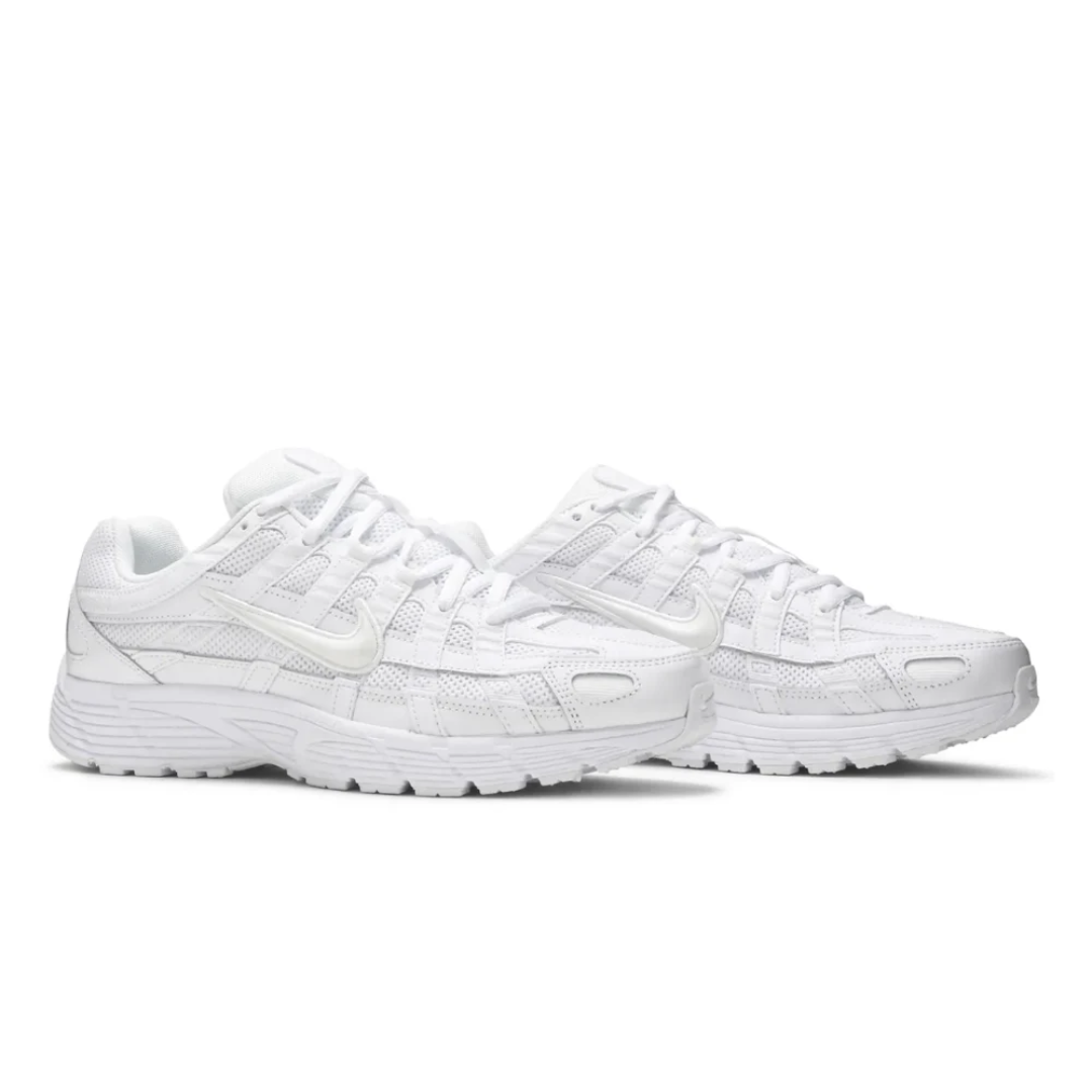 Nike P-6000 'Triple White' upper detail