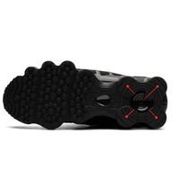 Nike Shox TL Black Max Orange sneakers upper detail