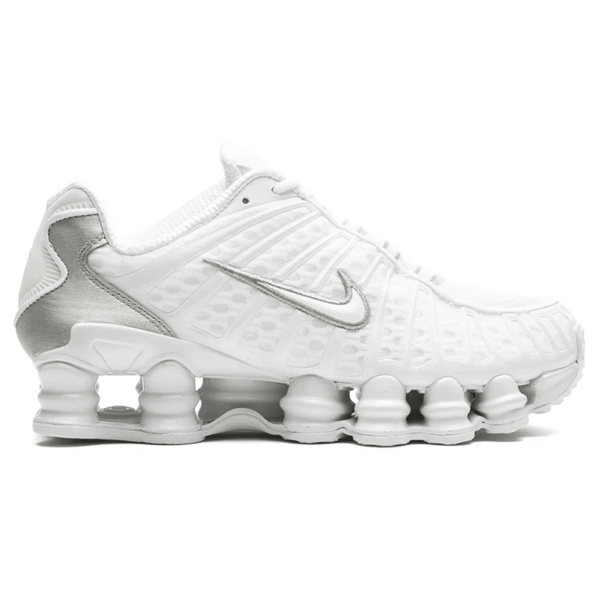 Nike Shox TL White sneakers side profile
