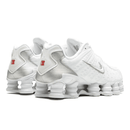Nike Shox TL White sneakers heel view