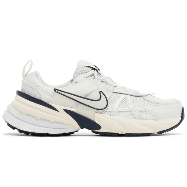 Nike V2K Run Platinum Tint Guava Ice sneakers side profile