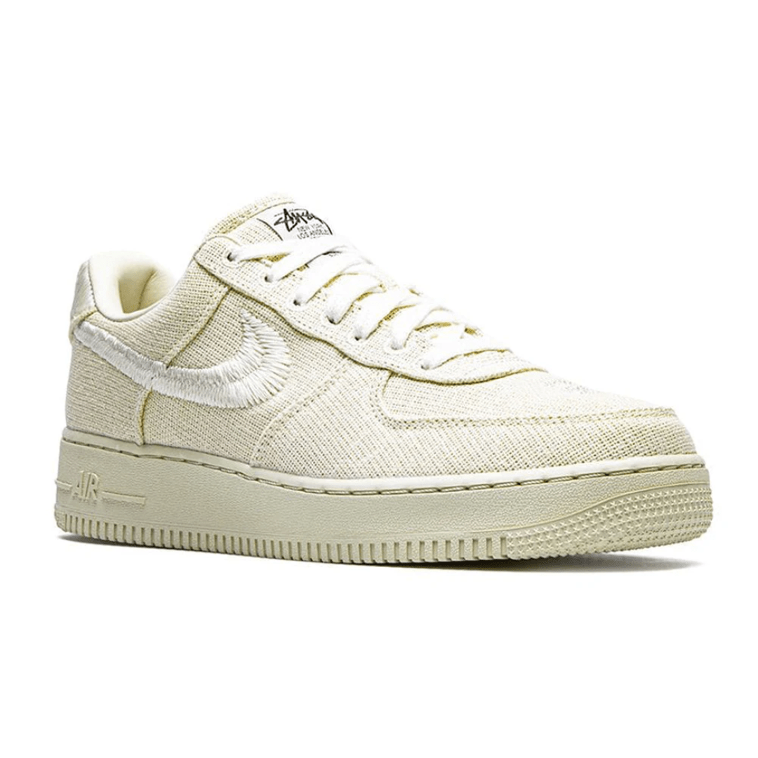 Nike x Stussy Air Force 1 Low sneakers close-up detail