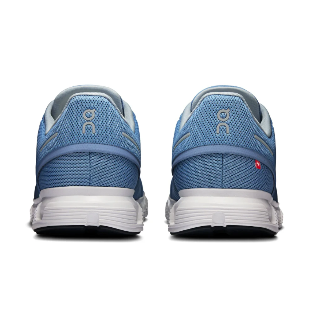Cloud 6 Chambray White heel view