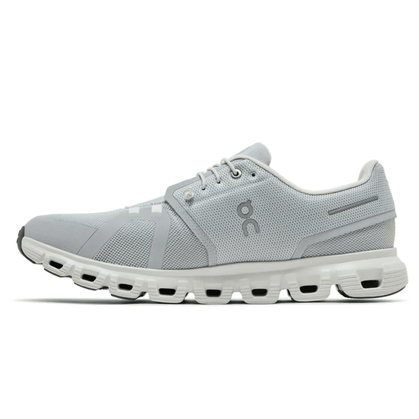 On Cloud 6 Glacier White on feet Dubai