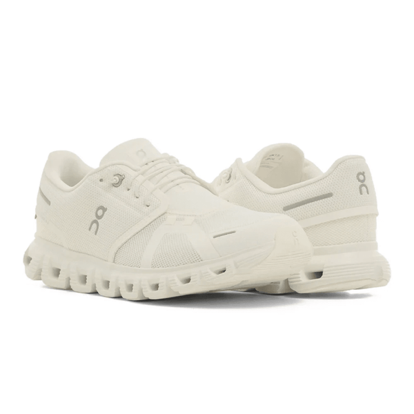 On Cloud 6 White White on feet Dubai