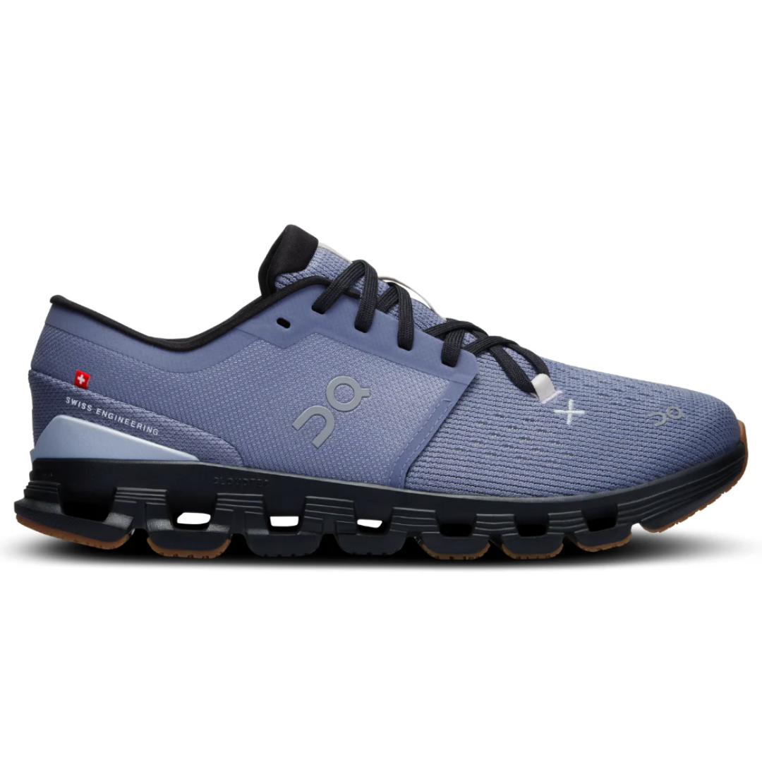 On Cloud X 4 "Feather | Black"