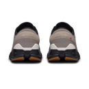 On Cloud X 4 Fog Black heel view