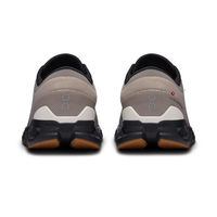 On Cloud X 4 Fog Black heel view