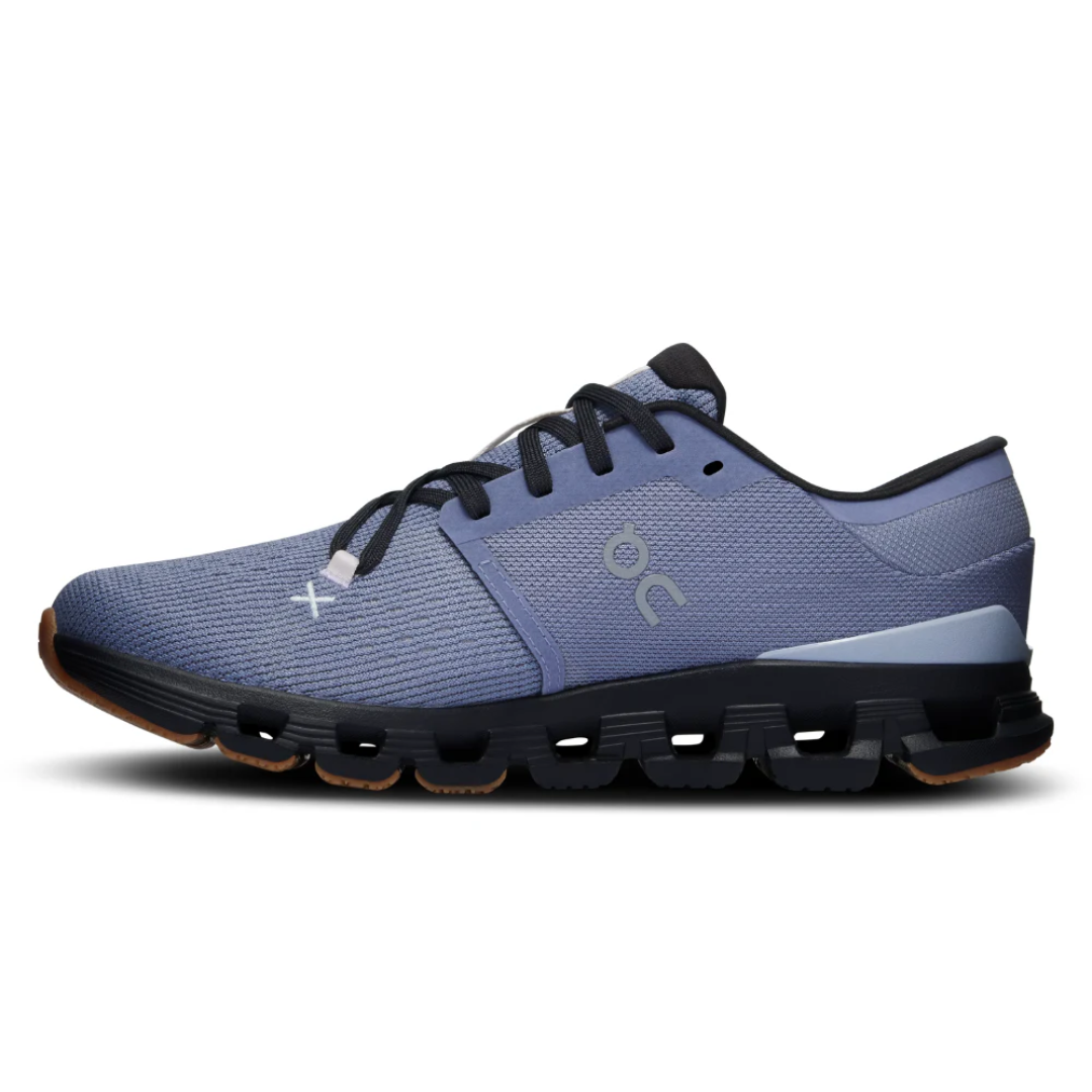 On Cloud X 4 "Feather | Black"