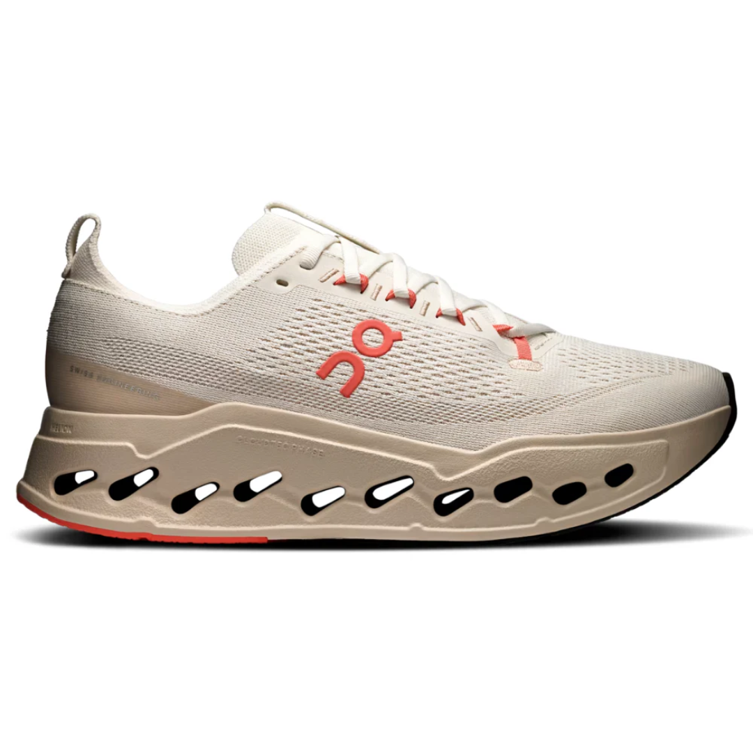On Cloudsurfer Max 'Ivory | Salmon'