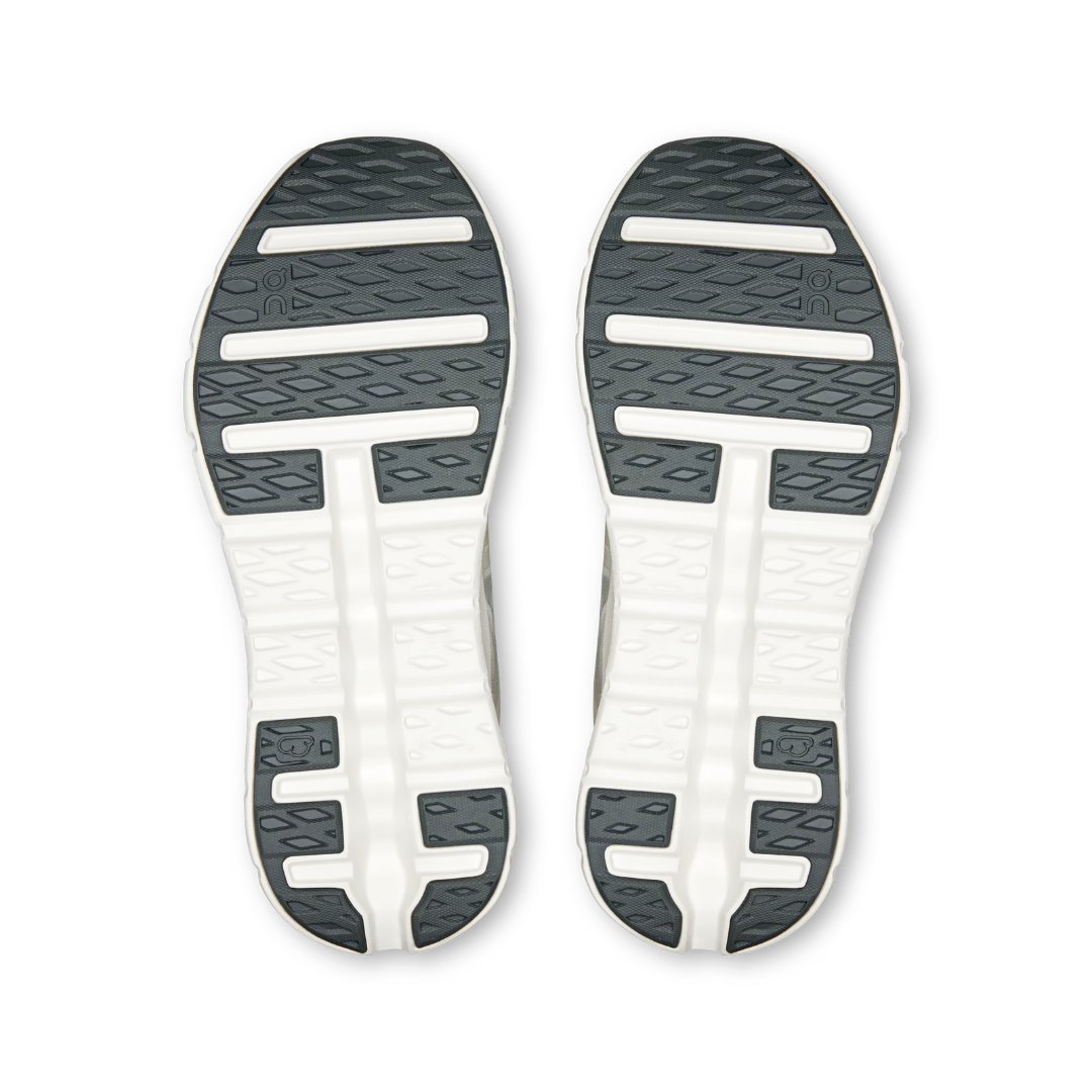 Heel design of On Cloudtilt Remix Alloy Ivory men’s shoes