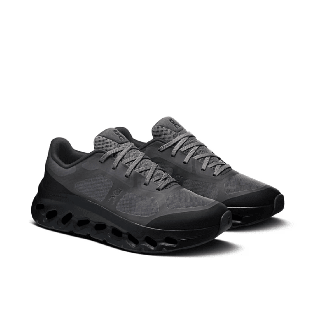On Cloudtilt Remix Black upper and lacing