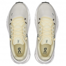 Front view of On Cloudtilt Castor Pearl walking shoes