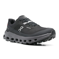 On Cloudvista 2 Waterproof Black Eclipse heel view