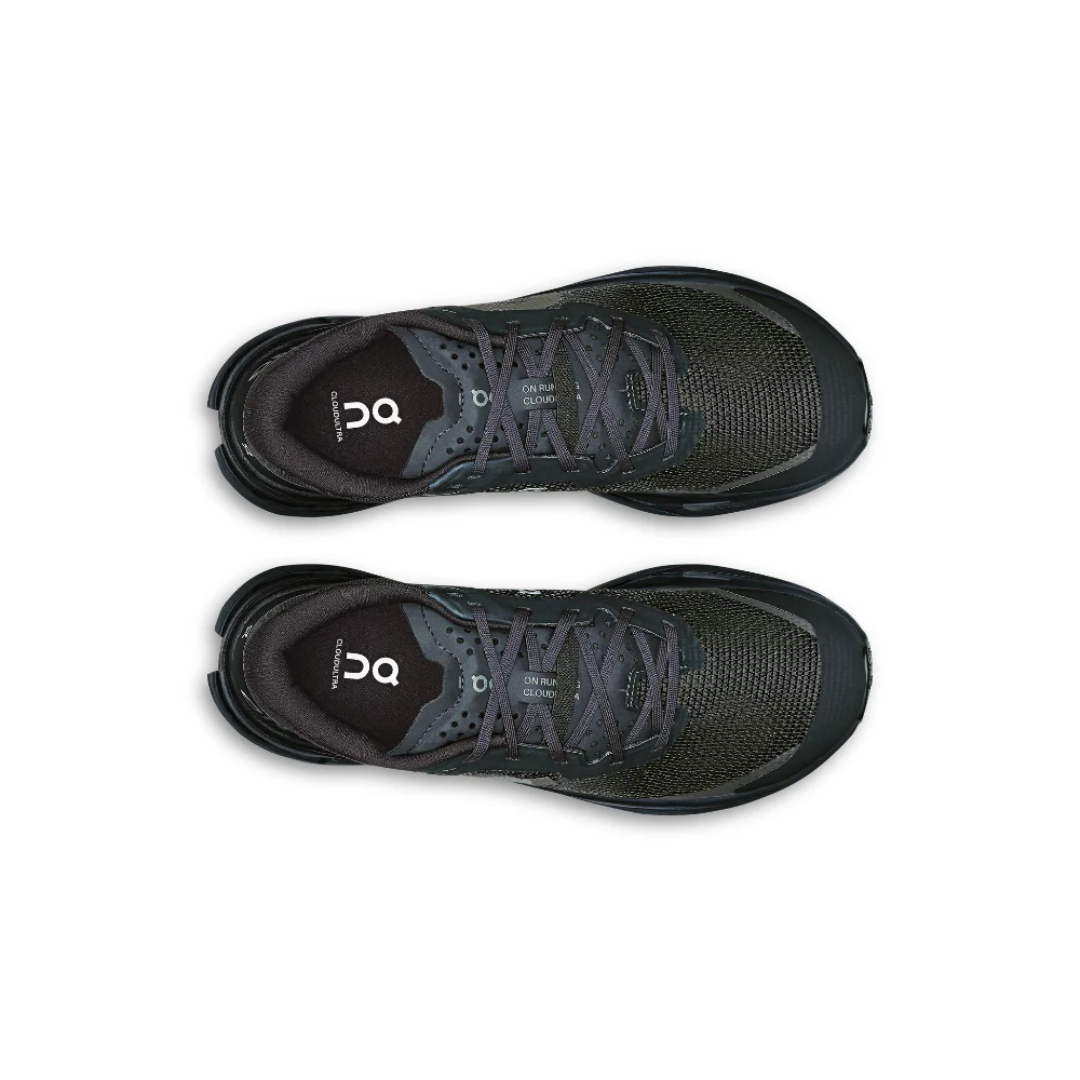 On Running Cloudultra 3 Black heel view