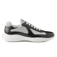 Prada America’s Cup Dark Grey sneakers side profile