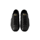 Prada Montecarlo Re-edition 2005 Antiqued Nappa Leather Sneakers Black heel view