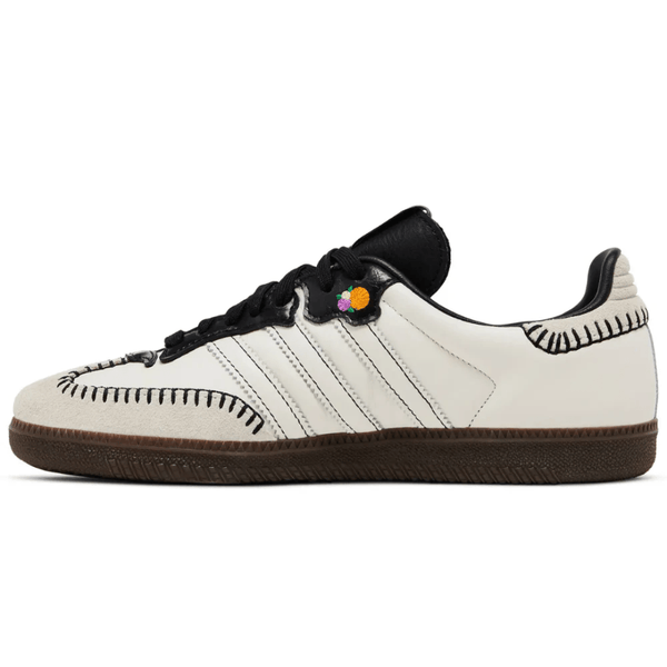 Samba OG Día de Muertos Pack Off White sneakers on feet Dubai