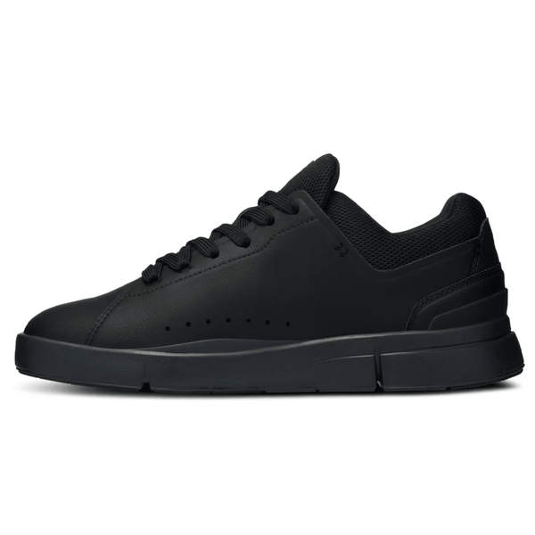 On Running The Roger Advantage All Black on feet Dubai