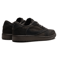 Travis Scott x Air Jordan 1 Low OG Velvet Brown tongue label