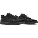Travis Scott x Air Jordan 1 Low OG SP Black Phantom sneakers heel view