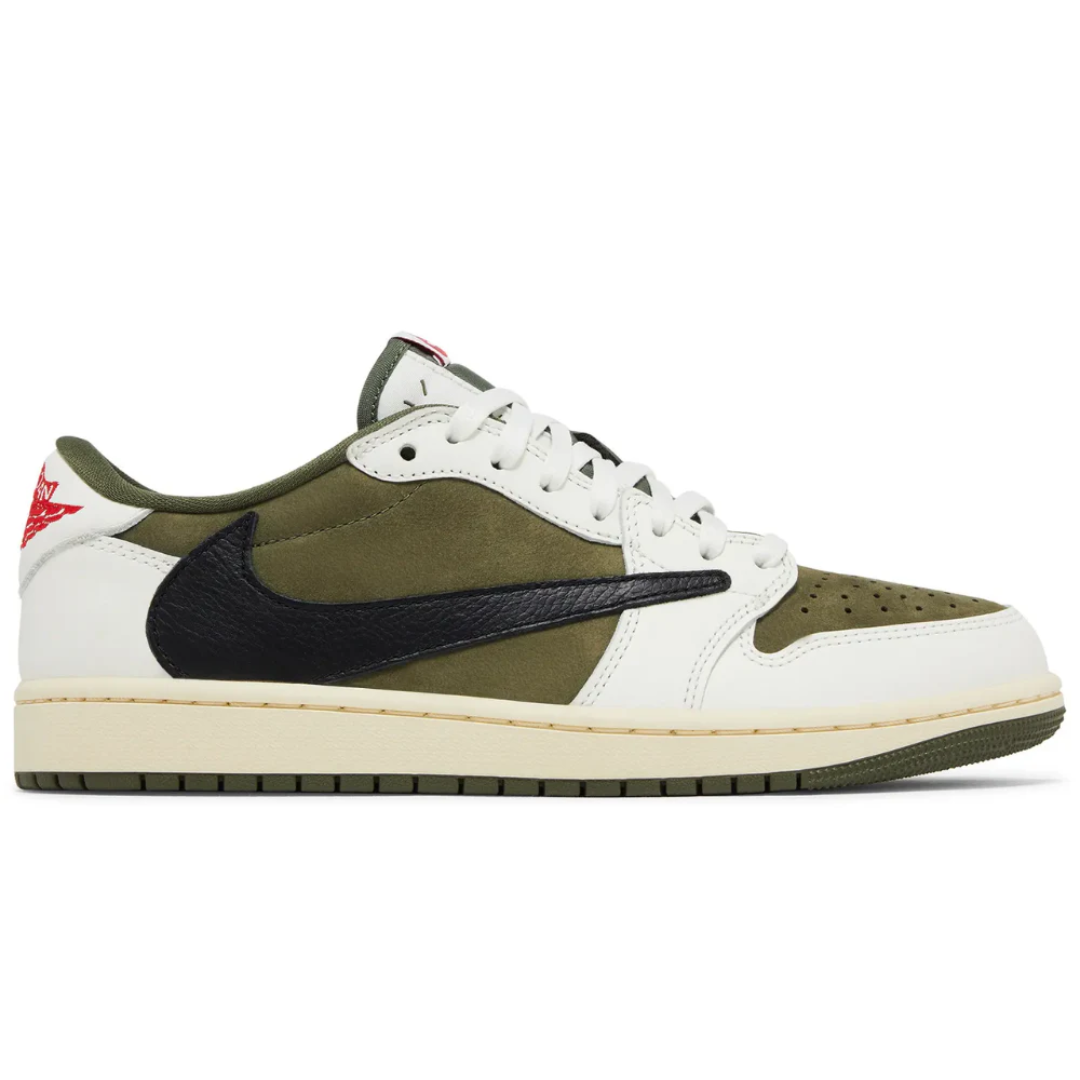Travis Scott x Nike Air Jordan 1 Retro Low OG SP 'Reverse Olive / Medium Olive'